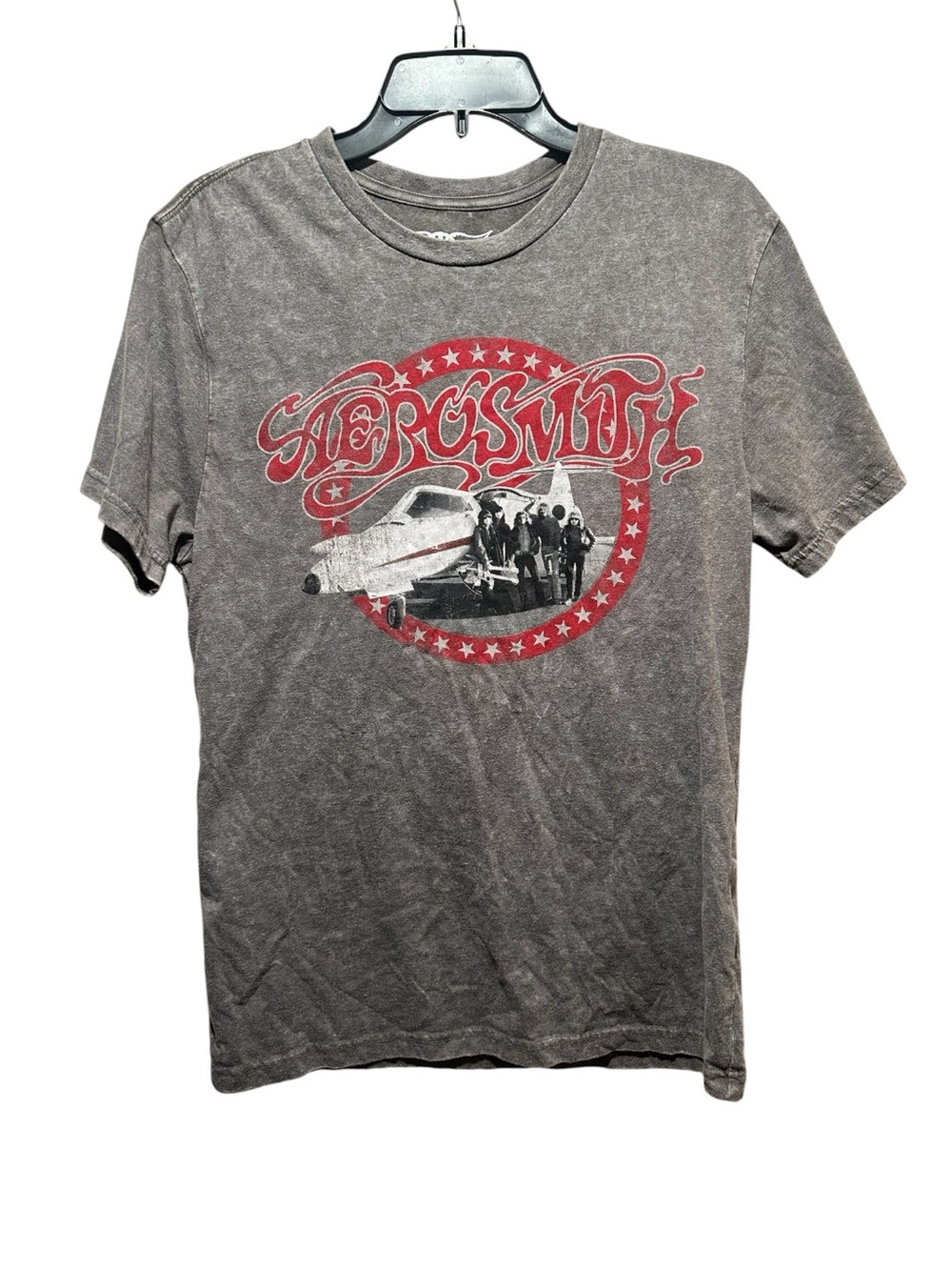 Aerosmith Graphic Short Sleeve Band Tee - Gray Size S